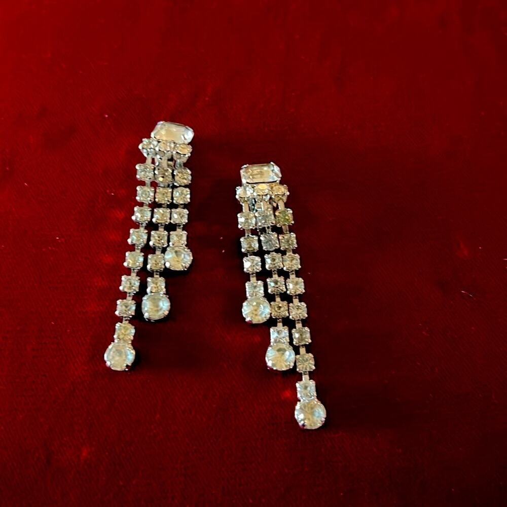 Vintage Crystal Earrings